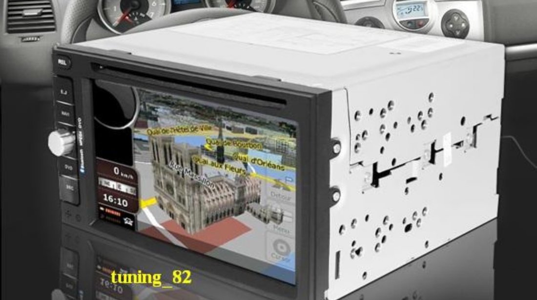 Navigatie Tti 6903i Vw GOLF 4 INTERNET 3G WI FI PANOU DETASABIL ANTIFURT Tv Tuner Dvd Gps Car Kit Usb Divx PIP
