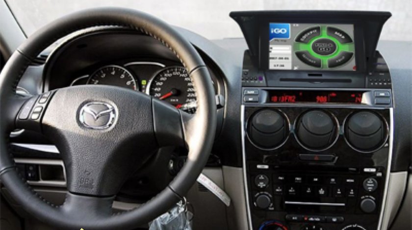 Navigatie TTi 7006 Dedicata Mazda 6 2002 2008 Dvd Gps Bluetooth Ipod Usb Tv