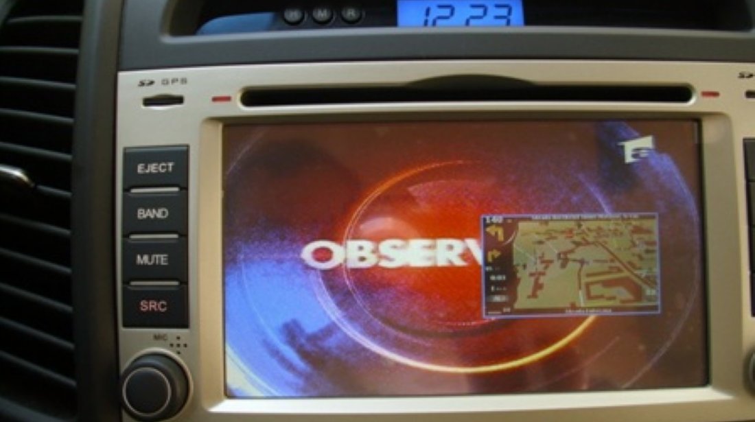 Navigatie Tti 8908i Dedicata HYUNDAI SANTA FE INTERNET 3G WI FI Dvd Gps Tv Car Kit