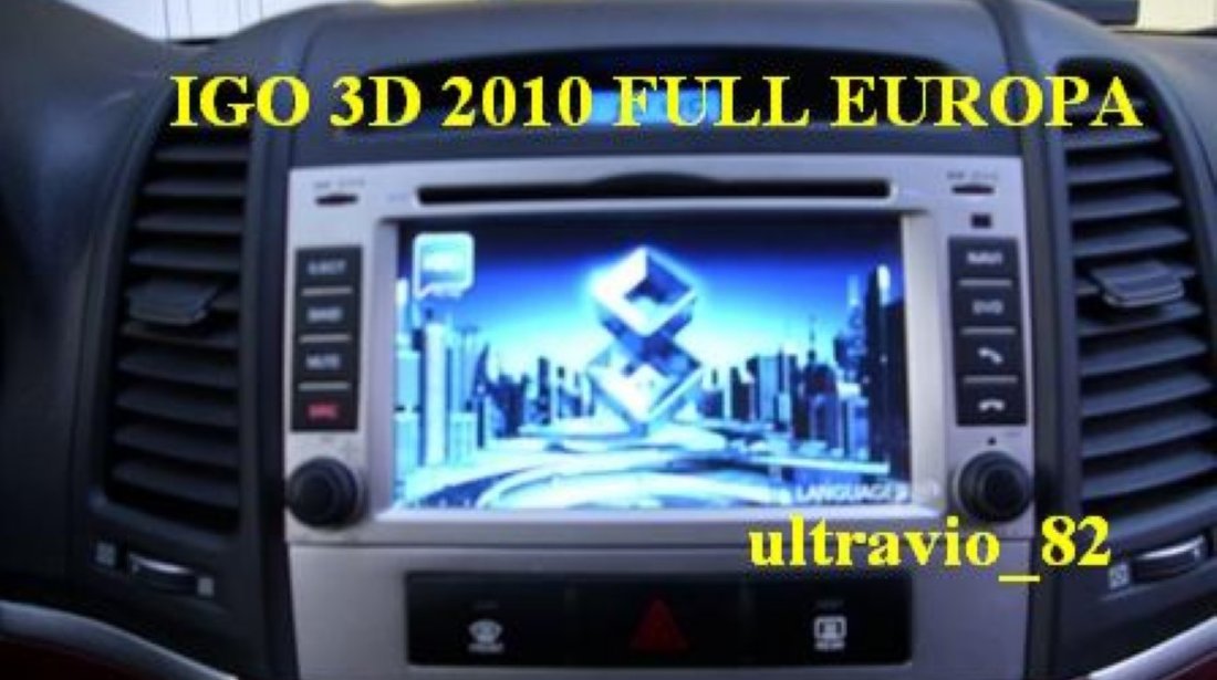 Navigatie Tti 8908i Dedicata HYUNDAI SANTA FE INTERNET 3G WI FI Dvd Gps Tv Car Kit