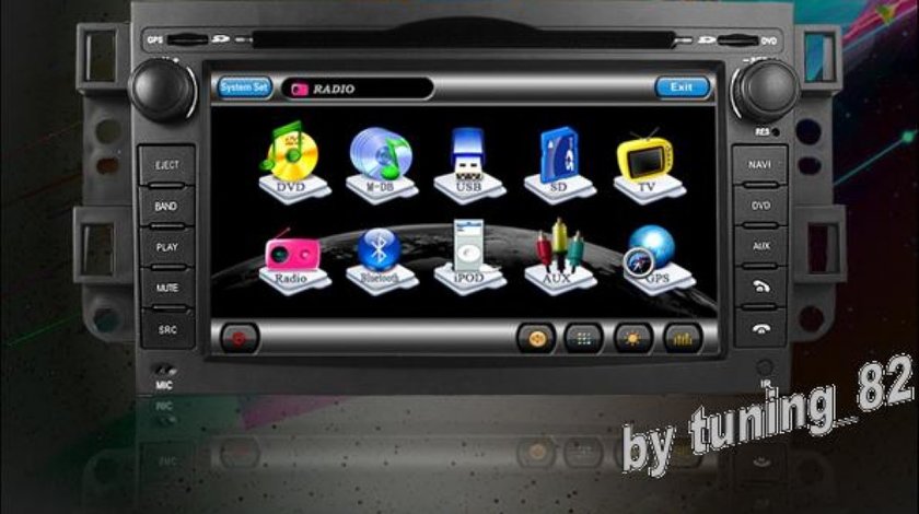 Navigatie Tti 8920 Dedicata Chevrolet AVEO Internet 3g Wifi Gps Dvd Carkit Model 2012