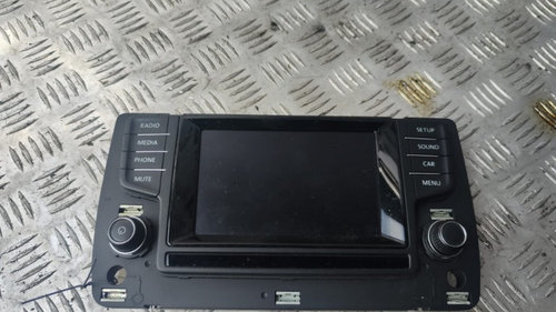 Navigatie Vw Golf 7 1.6 TDI hatchback cod motor CLH ,transmisie automata, an 2013 cod 5G0919605