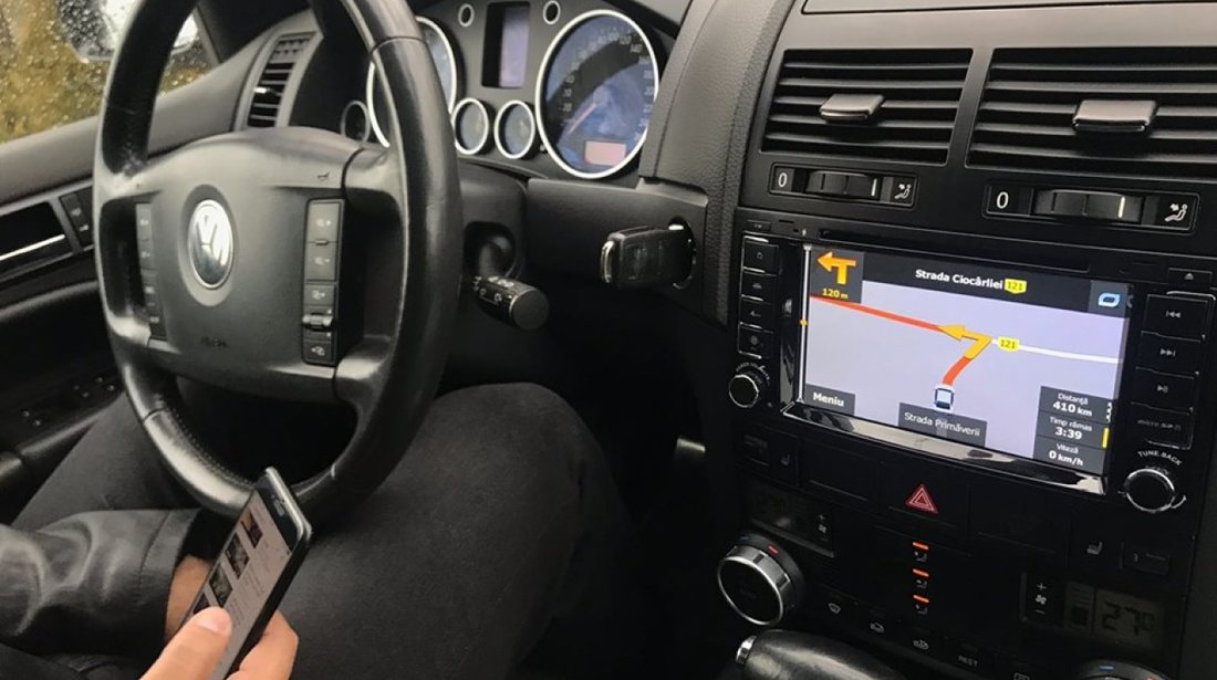 NAVIGATIE VW MULTIVAN Touareg Android Waze NAVD A9200