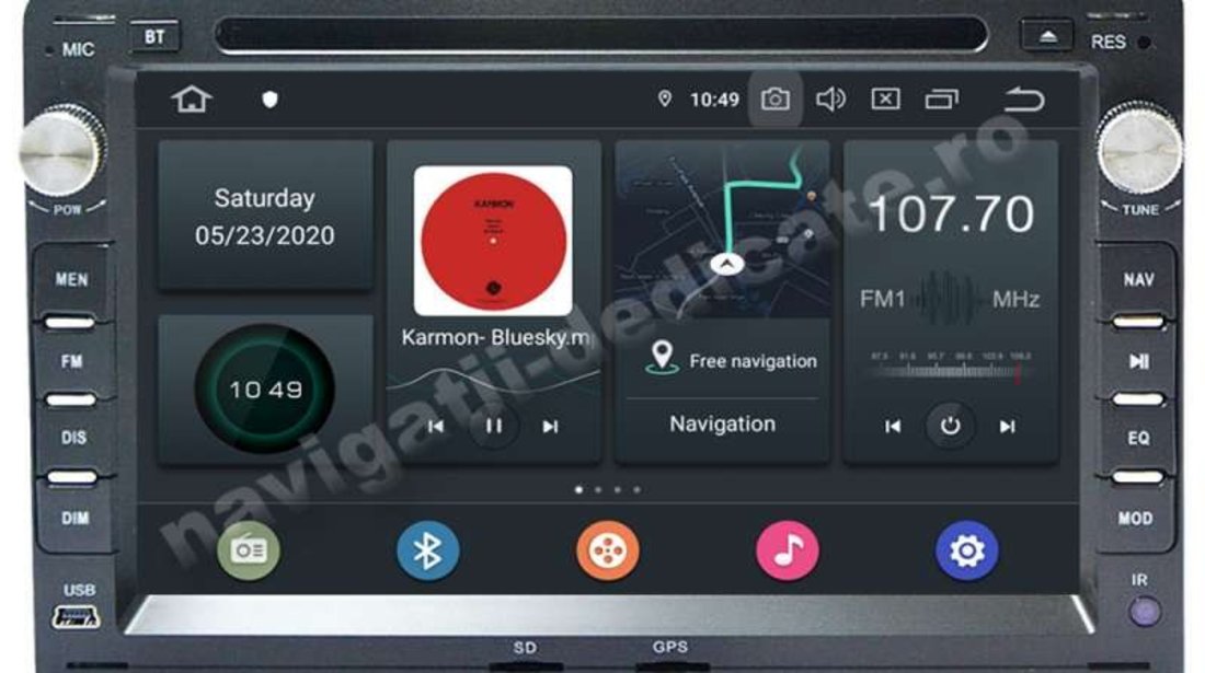 NAVIGATIE VW PASSAT B5 GOLF 4 SKODA OCTAVIA TOUR FABIA SUPERB Android 8 4GB RAM Octa Core NAVD-P9245