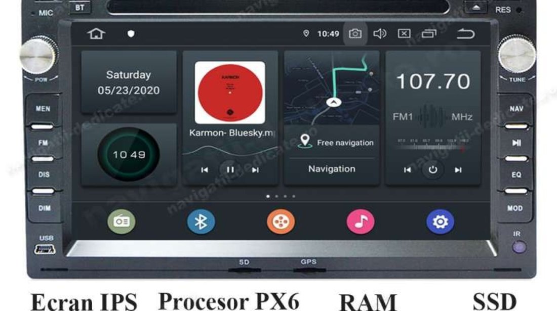 NAVIGATIE VW PASSAT B5 GOLF 4 SKODA OCTAVIA TOUR FABIA SUPERB Android 8 4GB RAM Octa Core NAVD-P9245