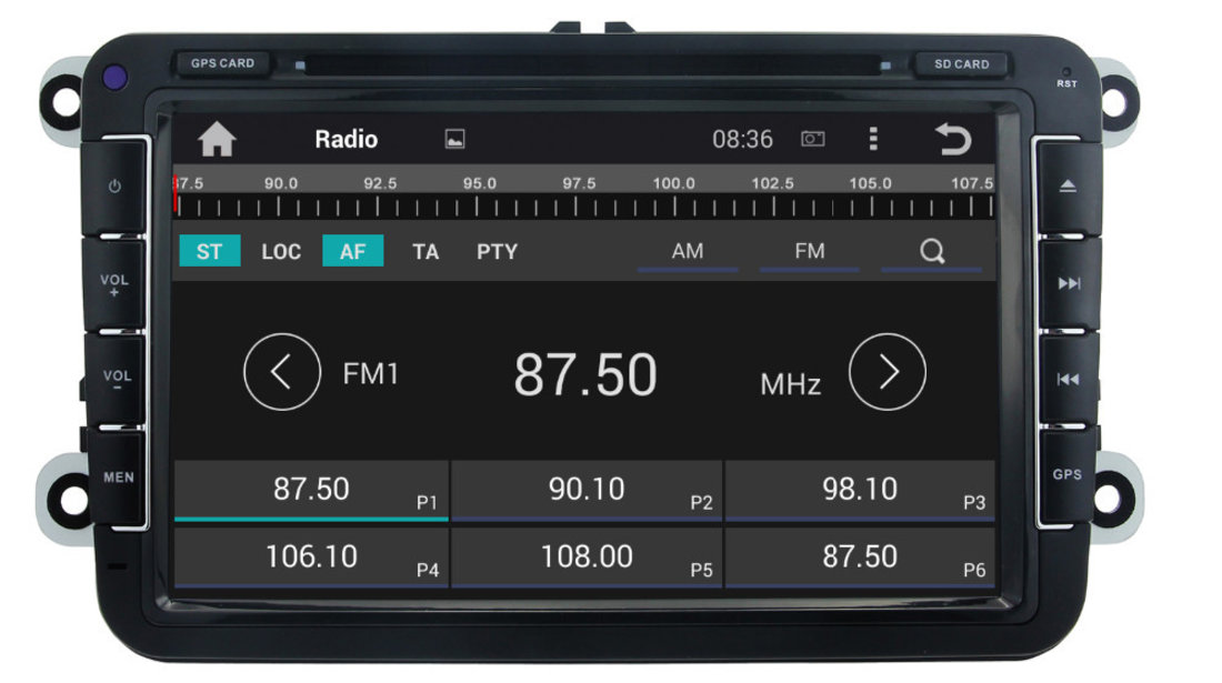 Navigatie VW Tiguan/ Polo/ Eos/ Scirocco/ Jetta/ Bora cu Android 5.1 + camera marsarier