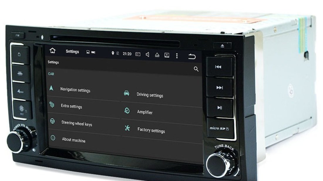 NAVIGATIE VW TOUAREG Android 7.1 internet Waze NAVD A9200