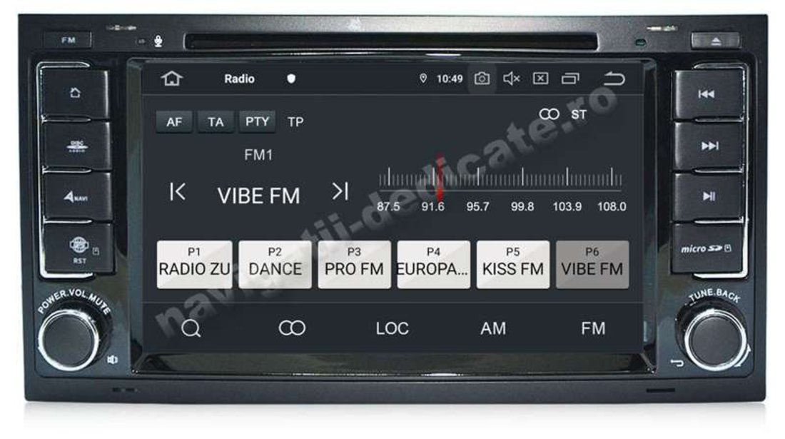 NAVIGATIE VW Touareg MULTIVAN Android 8 4GB RAM OCTA CORE DVD GPS CARKIT TV Navd-P9200