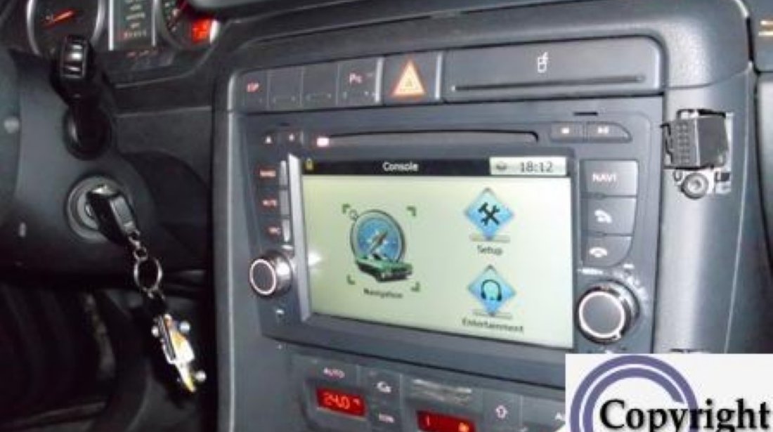 Navigatie Witson Dedicata Audi A4 Internet 3g Wifi Dvd Gps Carkit Tv Comenzi Pe Volan Model 2013