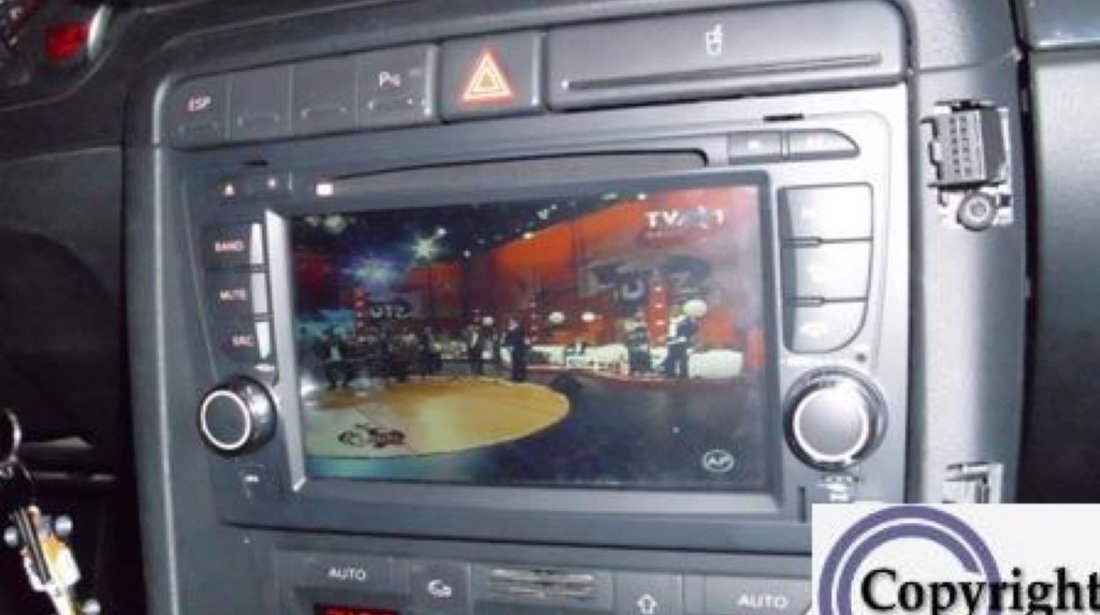 Navigatie Witson Dedicata Audi A4 Internet 3g Wifi Dvd Gps Carkit Tv Comenzi Pe Volan Model 2013