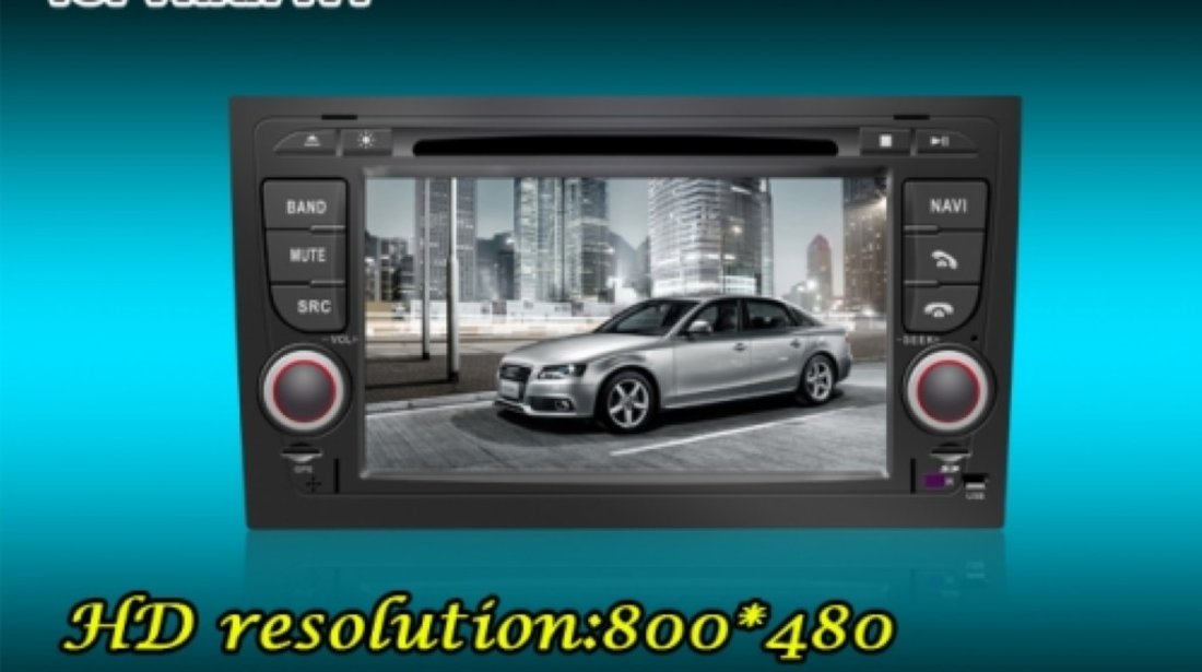 Navigatie Witson Dedicata Audi A4 Internet 3g Wifi Dvd Gps Carkit Tv Comenzi Pe Volan Model 2013