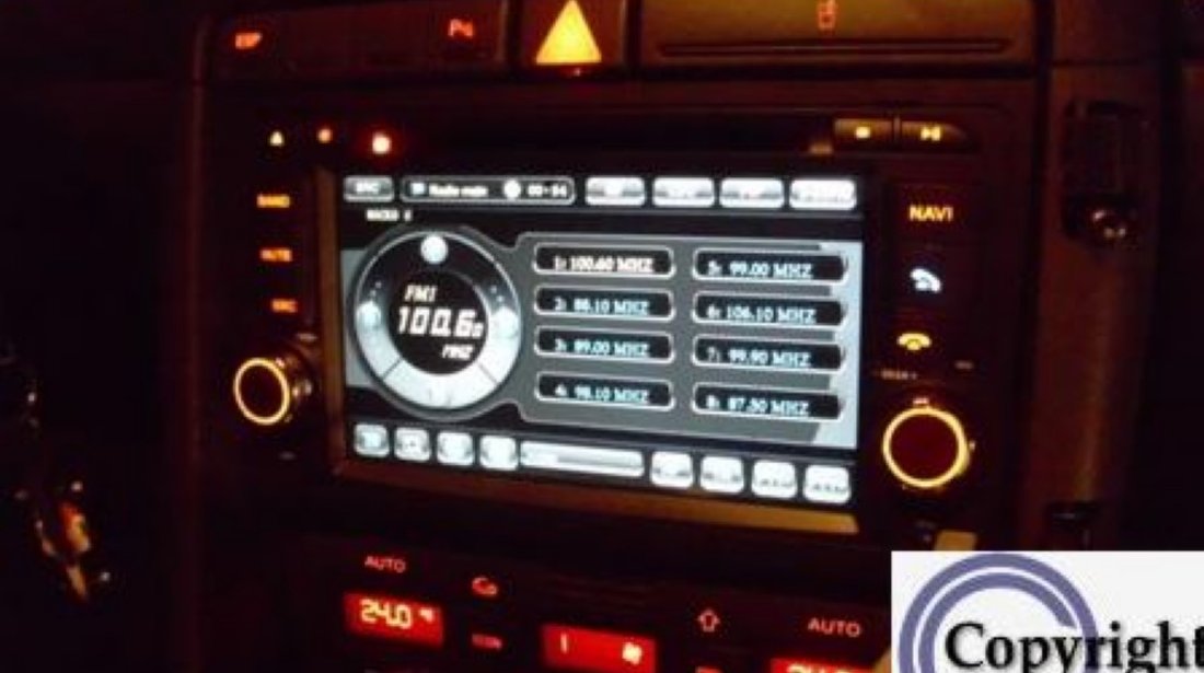 Navigatie Witson Dedicata Audi A4 Internet 3g Wifi Dvd Gps Carkit Tv Comenzi Pe Volan Model 2013