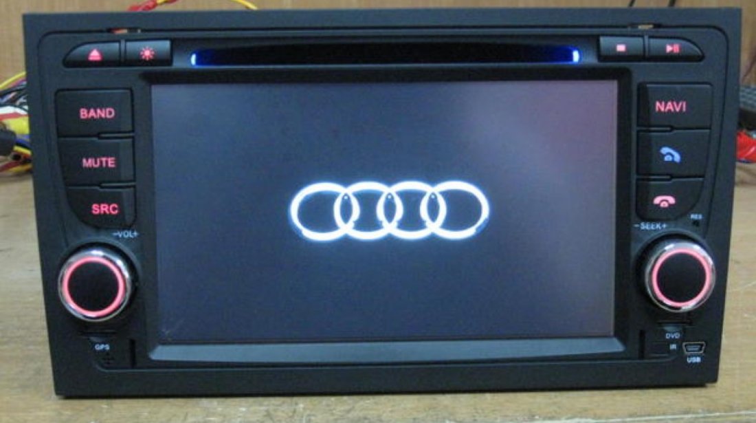 Navigatie Witson Dedicata Audi A4 Internet 3g Wifi Dvd Gps Carkit Tv Comenzi Pe Volan Model 2013