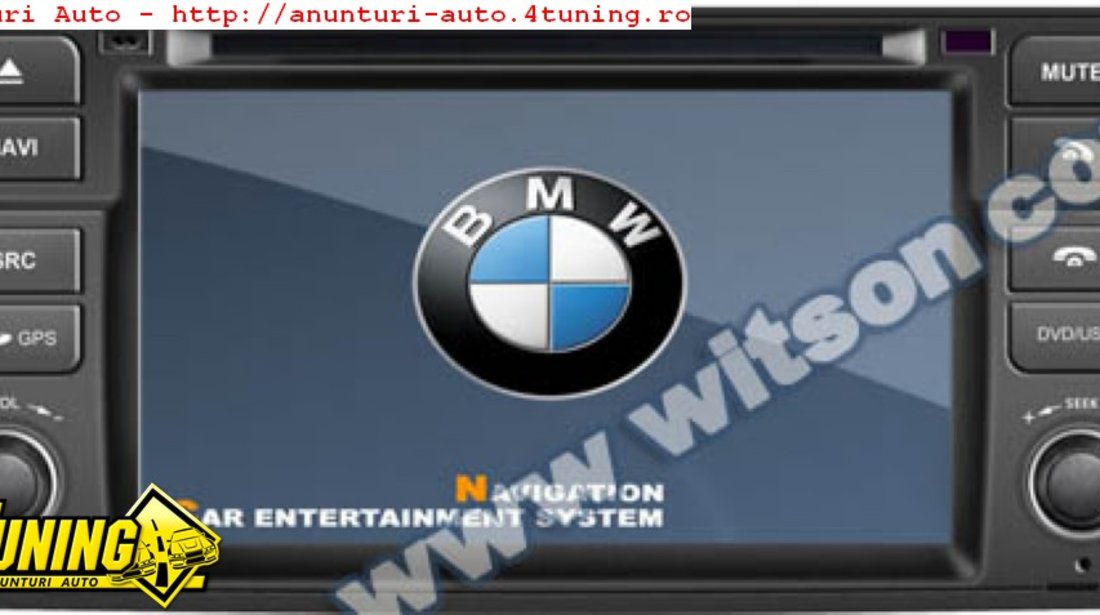 Navigatie Witson Dedicata BMW SERIA 3 E46 OLD 1998 2001 INTERNET 3G WI FI DVD Gps Carkit Tv Usb Pip MODEL 2012