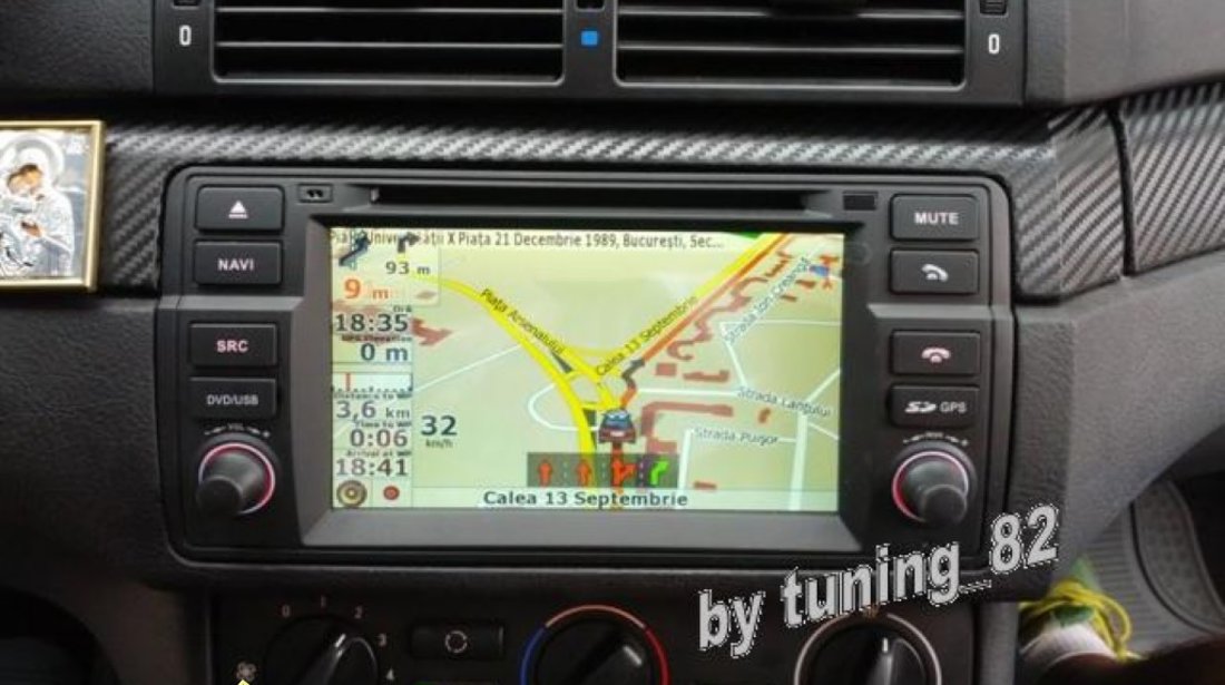 Navigatie Witson Dedicata BMW SERIA 3 E46 FACELIFT 2002 2006 INTERNET 3G WIFI Dvd Gps Carkit Tv Usb Pip MODEL 2012