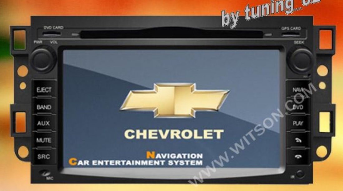 NAVIGATIE WITSON DEDICATA Chevrolet Aveo Epica Captiva Kalos Lacetti Spark INTERNET 3G WIFI GPS DVD TV CARKIT MODEL 2012