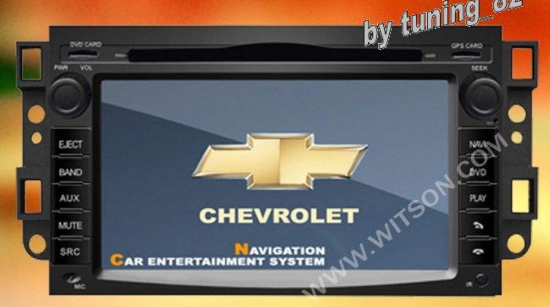 Navigatie Witson Dedicata Chevrolet Epica Aveo Captiva Kalos Lacetti Spark Internet 3g Wifi Gps Dvd Tv Carkit Model 2012