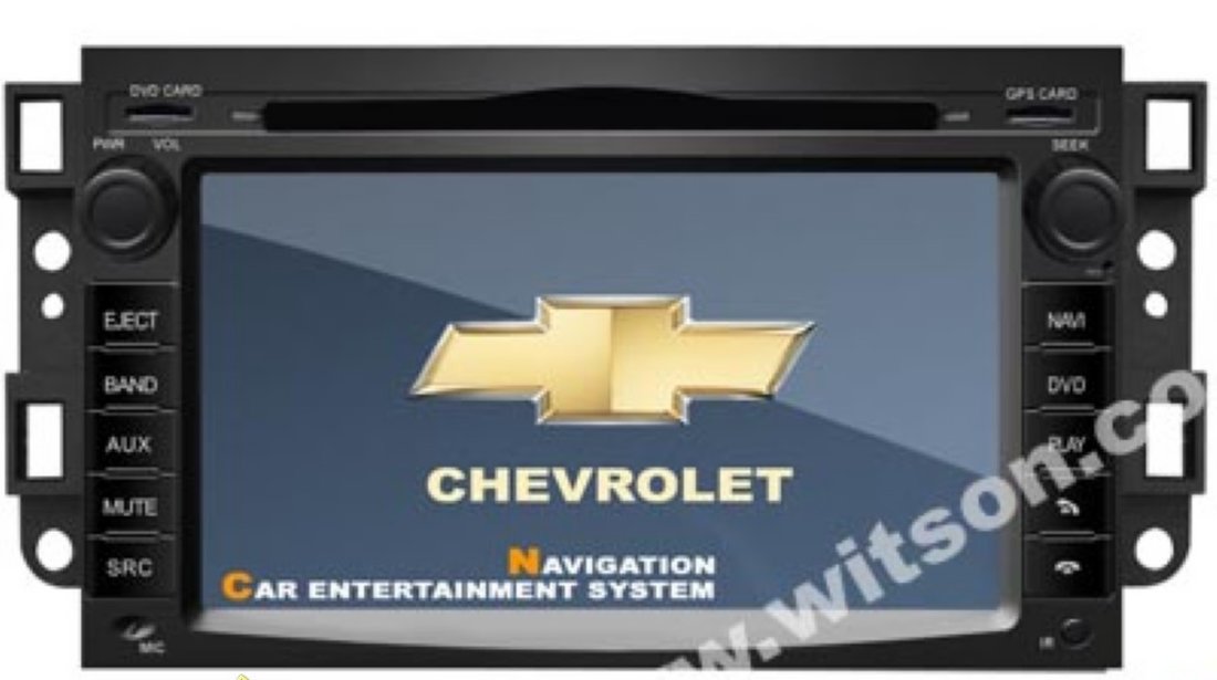 Navigatie Witson Dedicata Chevrolet Epica Aveo Captiva Kalos Lacetti Spark Internet 3g Wifi Gps Dvd Tv Carkit Model 2012