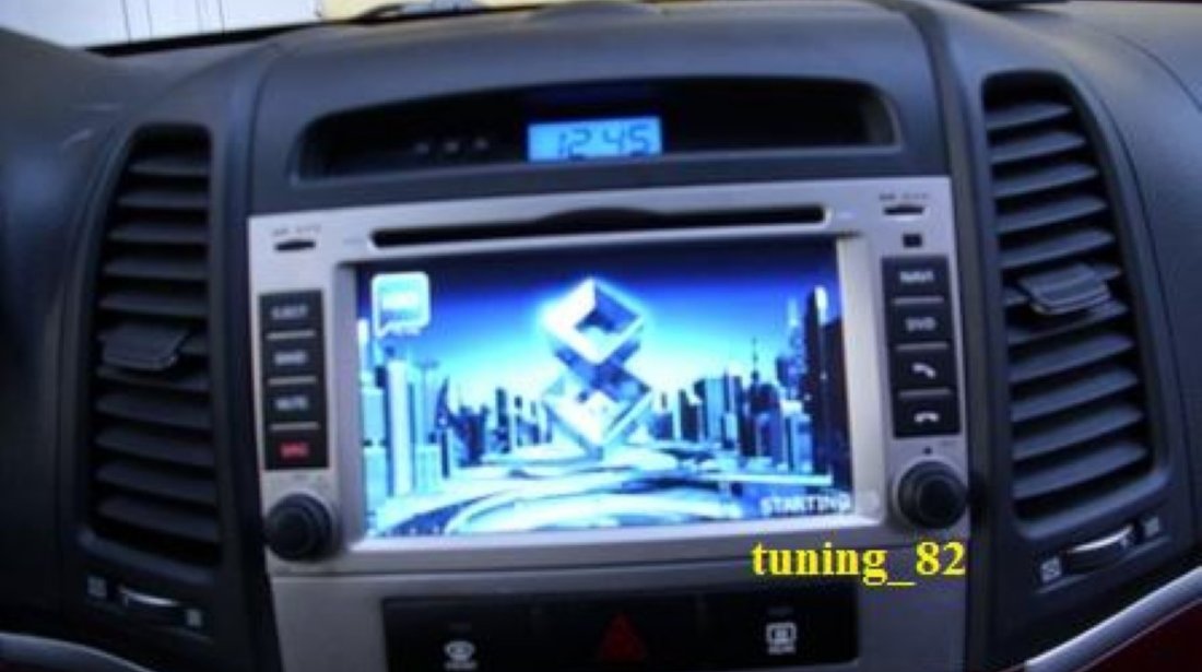 NAVIGATIE WITSON DEDICATA HYUNDAI SANTAFE INTERNET 3G WIFI DVD GPS CARKIT PIP MODEL 2012