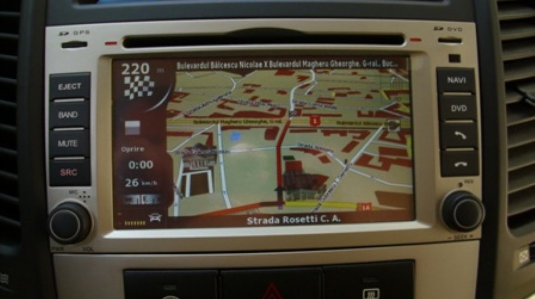 NAVIGATIE WITSON DEDICATA HYUNDAI SANTAFE INTERNET 3G WIFI DVD GPS CARKIT PIP MODEL 2012