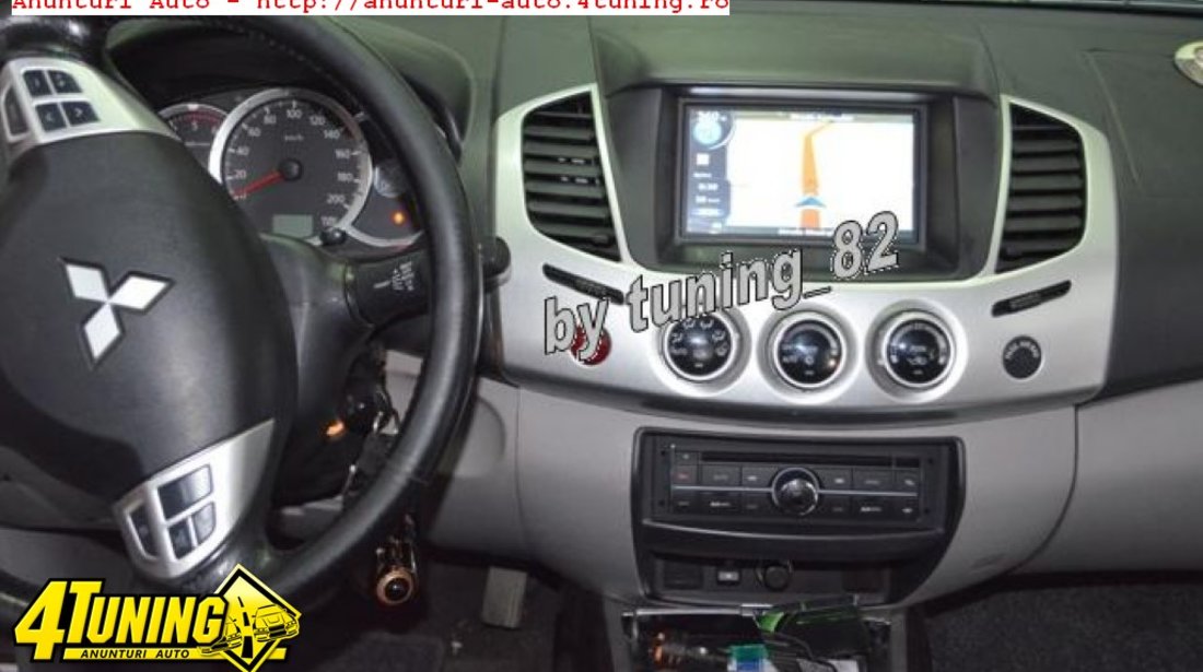 NAVIGATIE WITSON DEDICATA MITSUBISHI L200 INTERNET 3G WI FI DVD GPS CARKIT TV COMANZI PE VOLAN USB DIVX MODEL 2012