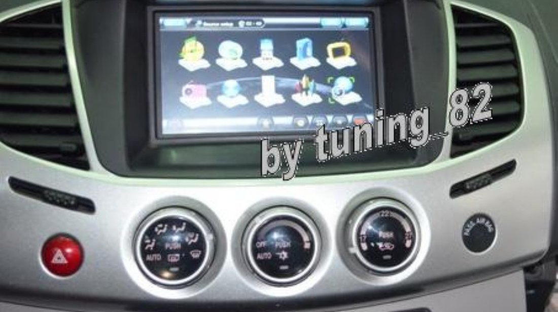 NAVIGATIE WITSON DEDICATA MITSUBISHI L200 INTERNET 3G WI FI DVD GPS CARKIT TV COMANZI PE VOLAN USB DIVX MODEL 2012