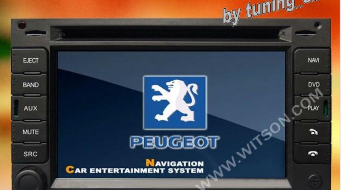 NAVIGATIE WITSON DEDICATA PEUGEOT 307 DVD GPS TV CAT KIT IPOD