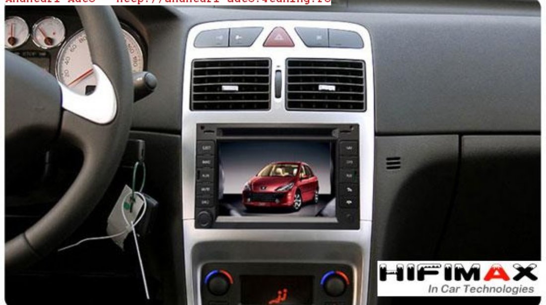 NAVIGATIE WITSON DEDICATA PEUGEOT 307 DVD GPS TV CAT KIT IPOD