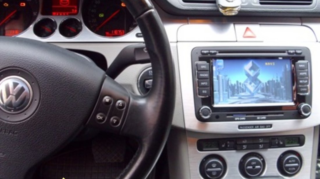 NAVIGATIE WITSON DEDICATA VW PASSAT B6 AFISAJ SENZORI OEM DVD GPS CAR KIT USB DIVX