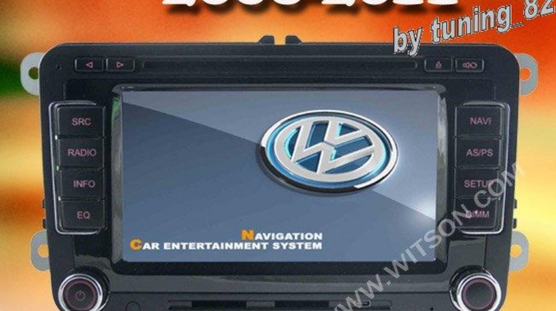 NAVIGATIE WITSON DEDICATA VW PASSAT B6 AFISAJ SENZORI OEM DVD GPS CAR KIT USB DIVX