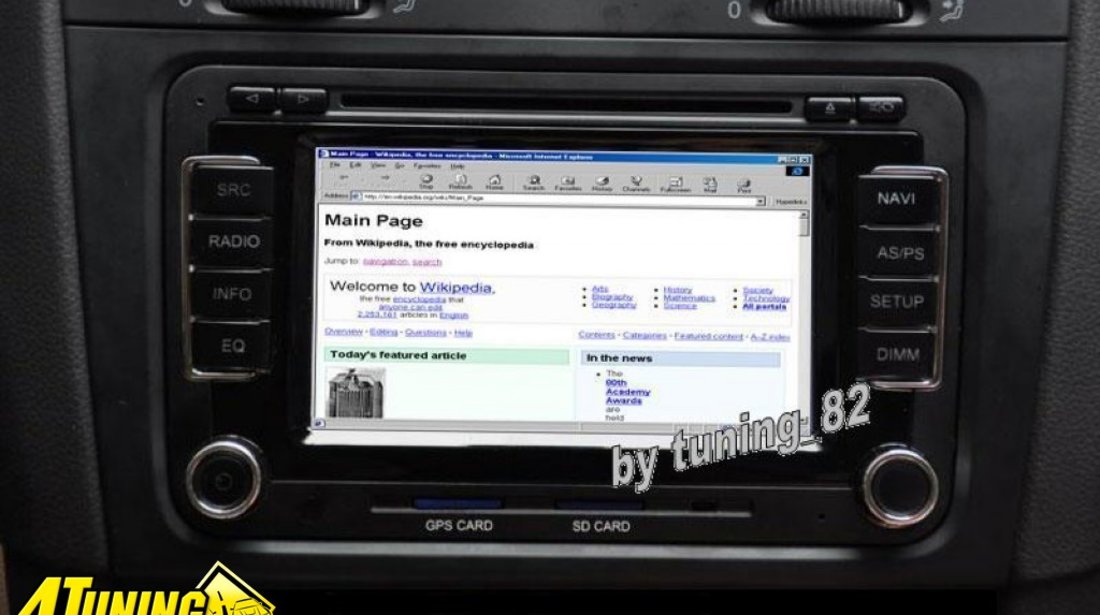 Navigatie Witson Dedicata VW PASSAT B6 SKODA OCTAVIA 2 SEAT LEON Internet 3g Dvd Gps Car Kit Usb Tv Afisaj Senzori Ops