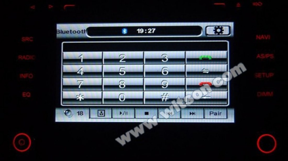 Navigatie Witson Dedicata Vw TIGUAN Dvd Gps Car Kit Divx Senzori Ops