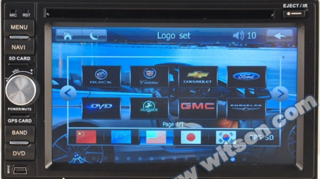 Navigatie Witson Dvd Auto DACIA DUSTER Gps Carkit Usb Tv Model 2012