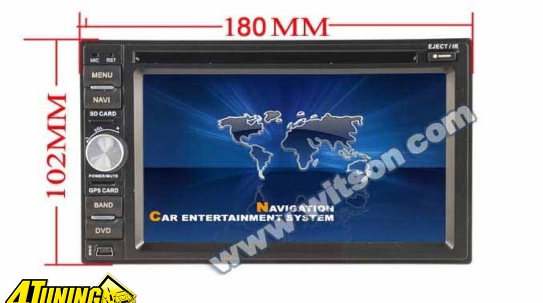 Navigatie Witson Dvd Auto DACIA DUSTER Gps Carkit Usb Tv Model 2012