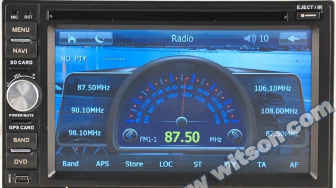 Navigatie Witson Dvd Auto Dacia SANDERO Gps Carkit Usb Tv Model 2013