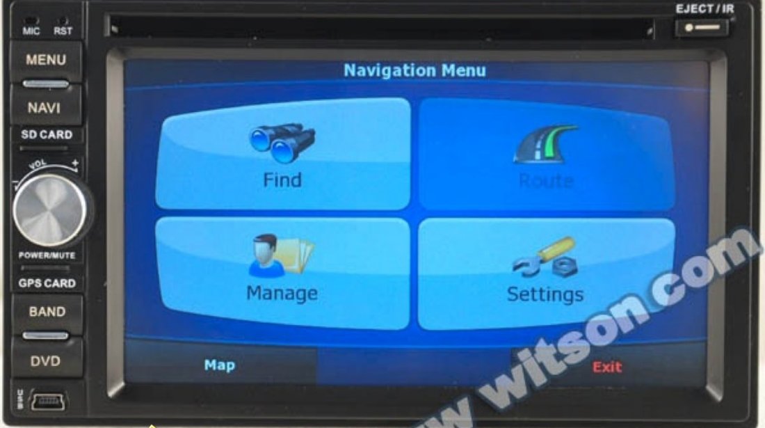 Navigatie Witson Dvd Auto Dacia SANDERO Gps Carkit Usb Tv Model 2013