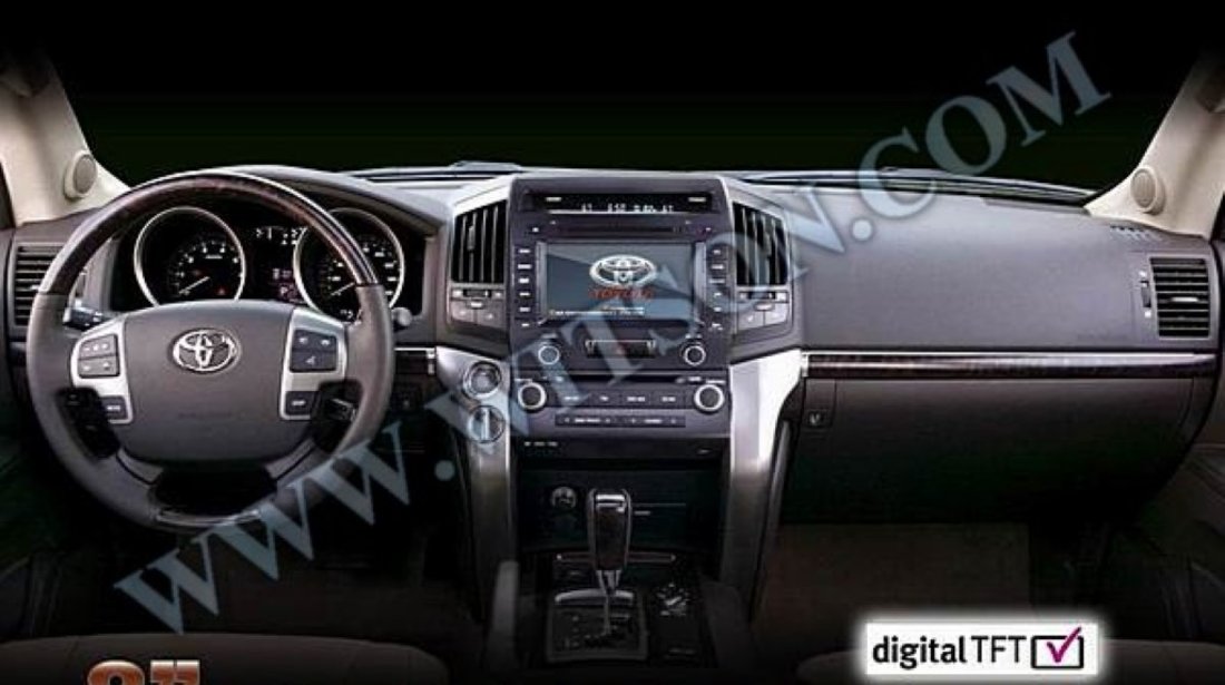 NAVIGATIE WITSON SPECIALA TOYOTA LAND CRUISER 2004- 2009 !!! COMENZI PE VOLAN & SOF IGO 3D FULL EU + RO!!!