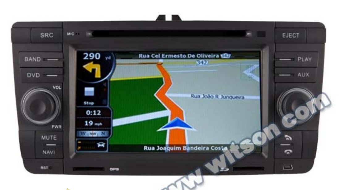 Navigatie Witson W2 C005 Dedicata Skoda Octavia 2 FACELIFT Platforma S100 Procesor Dual Core A8 1ghz 512 Ddr 2 Internet 3g Wifi Dvd Gps Tv Dvr Carkit Preluare Agenda Telefonica Model 2014