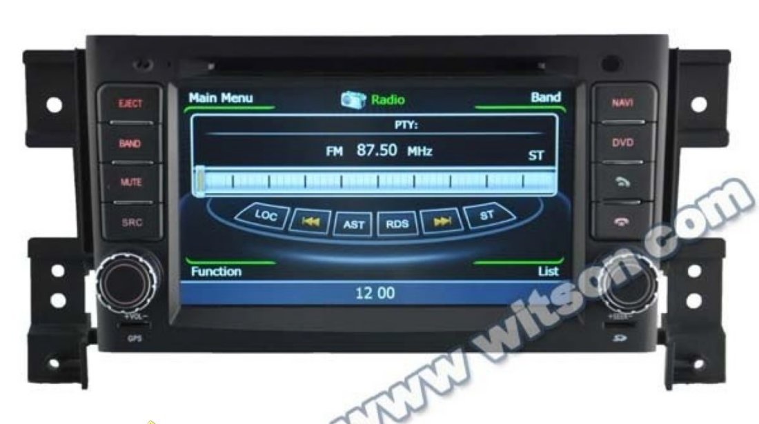 NAVIGATIE WITSON W2-C053 DEDICATA SUZUKI GRAND VITARA PLATFORMA S100 PROCESOR DUAL CORE A8 1GHZ 512 DDR 2 DVD GPS TV DVR CARKIT PRELUARE AGENDA TELEFONICA