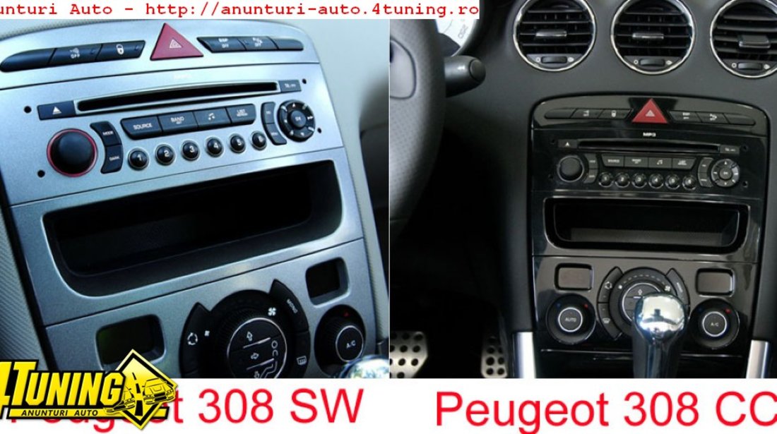 Navigatie Witson W2 C083 Dedicata Peugeot 308 408 Platforma S100 Procesor Dual Core A8 1ghz 512 Ddr 2 Dvd Gps Tv Dvr Carkit Preluare Agenda Telefonica