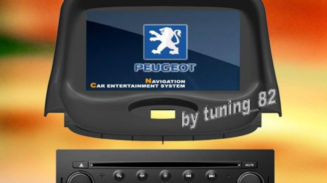 NAVIGATIE WITSON W2 C085 DEDICATA PEUGEOT 206 PLATFORMA S100 PROCESOR DUAL CORE A8 1GHZ 512 DDR 2 DVD GPS TV DVR CARKIT PRELUARE AGENDA TELEFONICA