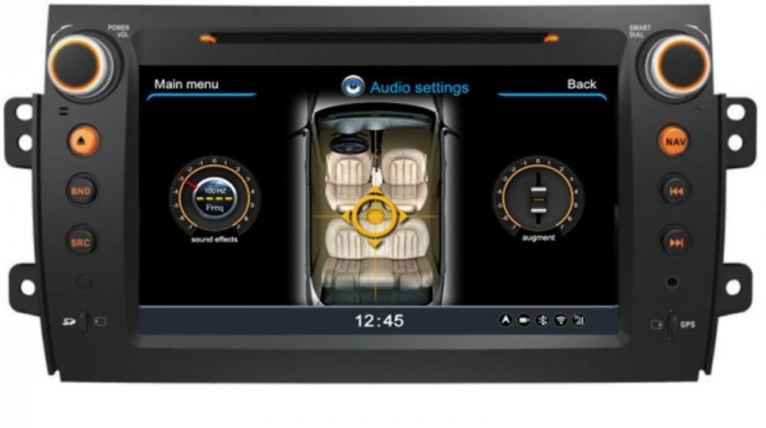 NAVIGATIE WITSON W2 C124 DEDICATA SUZUKI SX4 PLATFORMA S100 PROCESOR DUAL CORE A8 1GHZ 512 DDR 2 DVD GPS TV DVR CARKIT PRELUARE AGENDA TELEFONICA MODEL 2014