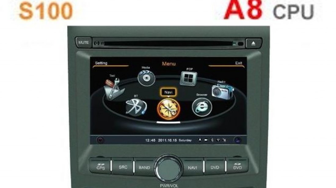 Navigatie Witson W2 C159 Dedicata Ssangyong Korando Actyon Platforma S100 Procesor Arm8 1gmhz Internet 3g Dvd Gps Carkit Preluare Agenda Telefonica Tv Comenzi Pe Volan