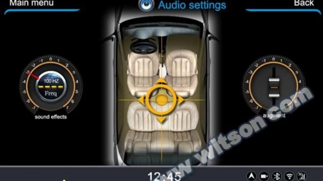 Navigatie witson w2-c220 Dedicata Mercedes Benz S CLASS W220 CL 215DVD GPS TV CARKIT COMENZI PE VOLAN MODEL 2013