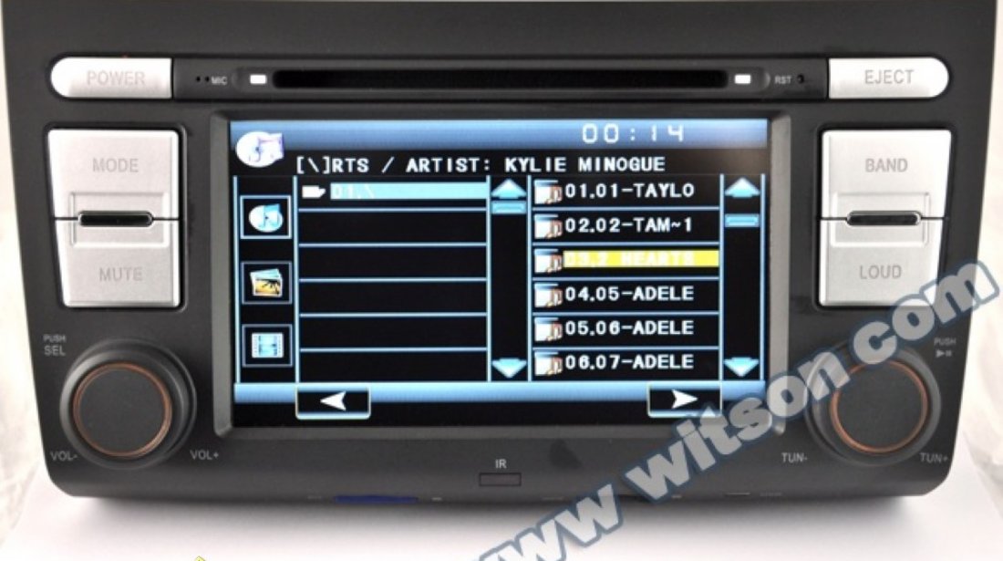 Navigatie WITSON W2-D763X Dedicata Suzuki SWIFT Tv Tuner Dvd Gps Car Kit Usb Divx MODEL 2013