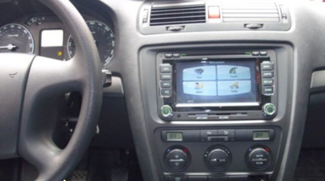 Navigatie Witson W2 D781S Dedicata SKODA OCTAVIA 2 Internet 3g Gps Dvd Carkit Cu Preluare Agenda Afisaj Climatronic Model 2013