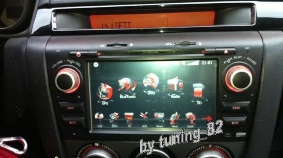 Navigatie WITSON W2-D791M Dedicata Mazda 3 2003 2009 Dvd Gps Bluetooth Ipod Usb Tv MODEL 2013