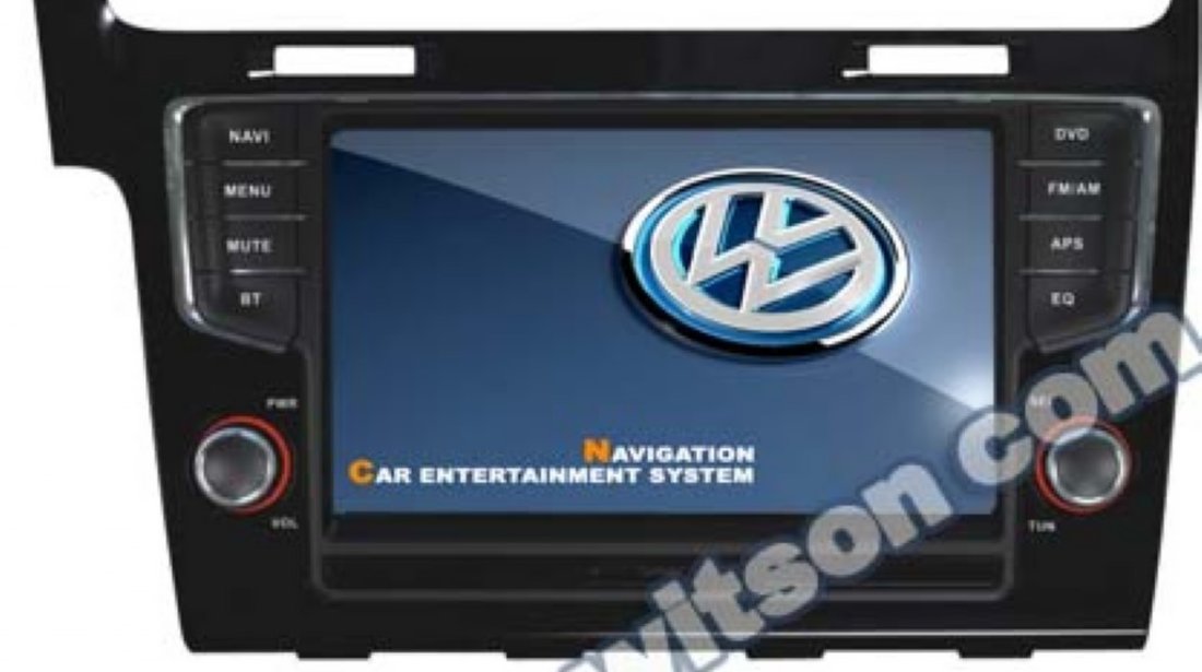 NAVIGATIE WITSON W2 D9237V DEDICATA VOLKSWAGEN GOLF 7 SKODA OCTAVIA 3 AFISAJ CLIMATRONIC PARCTRONIC INTERNET 3G DVD GPS TV CARKIT PRELUARE AGENDA TELEFONICA