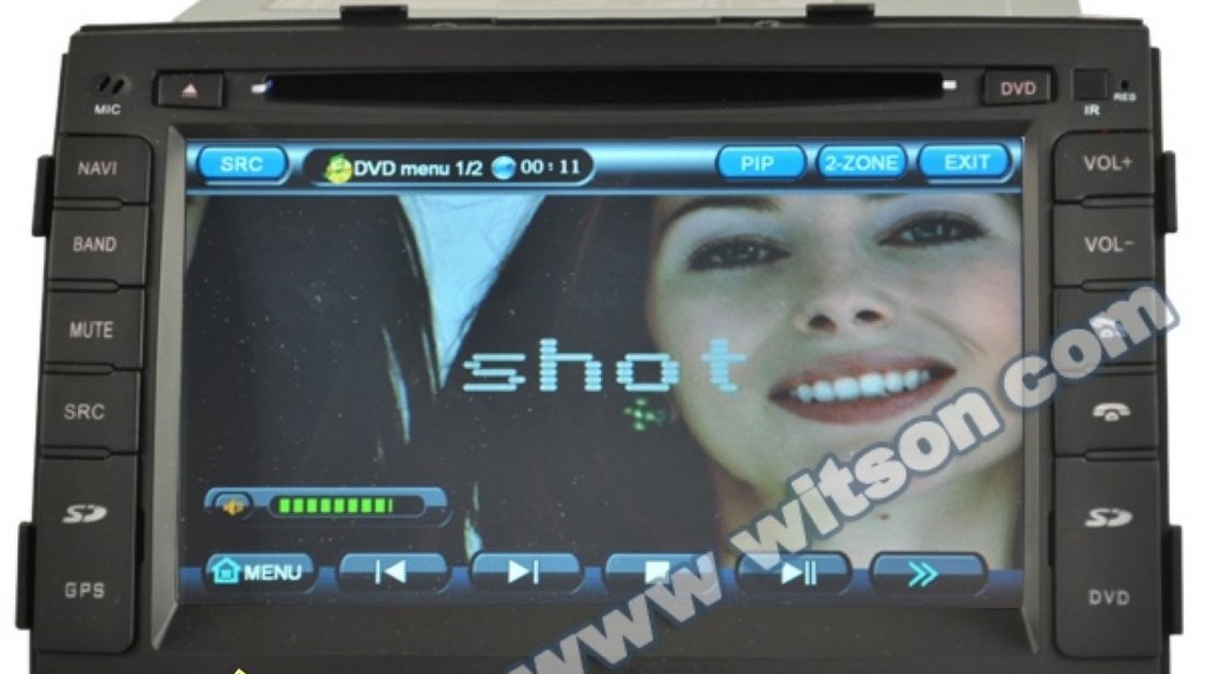 Navigatie WITSON W2-D9517K Dedicata Kia Sorento 2010 2012 Internet 3g Wifi Dvd Gps Carkit Tv Comenzi Pe Volan Model 2013