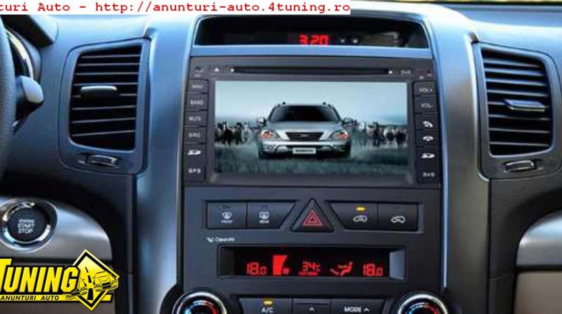 NAVIGATIE WITSON W2 D9517K DEDICATA KIA SORENTO 2010 - 2012 PLATFORMA S60 INTERNET 3G WIFI DVD GPS TV CARKIT COMENZI PE VOLAN